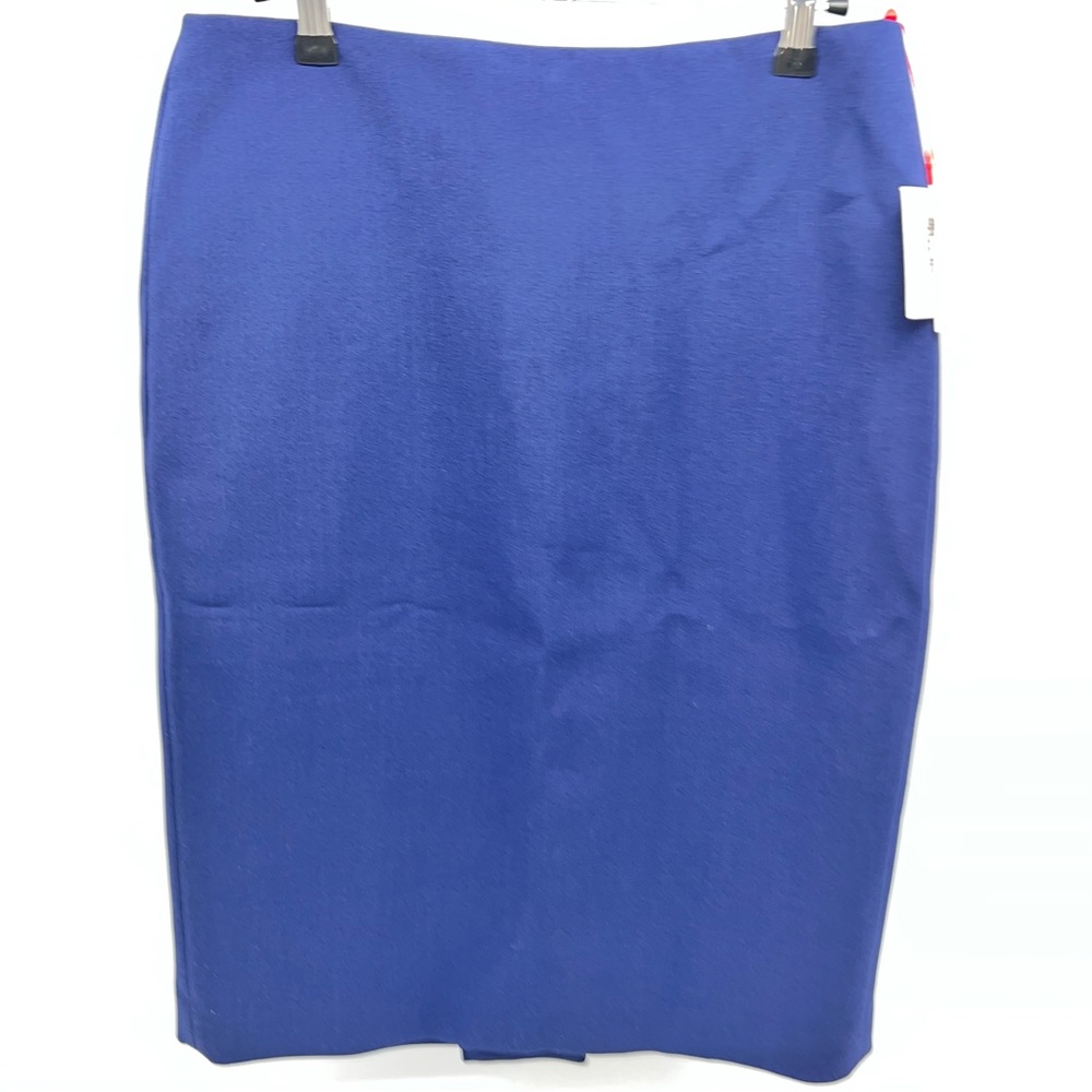 Anne Klein The Executive Collection Royal/Navy Blue Classic Pencil Skirt Size 4